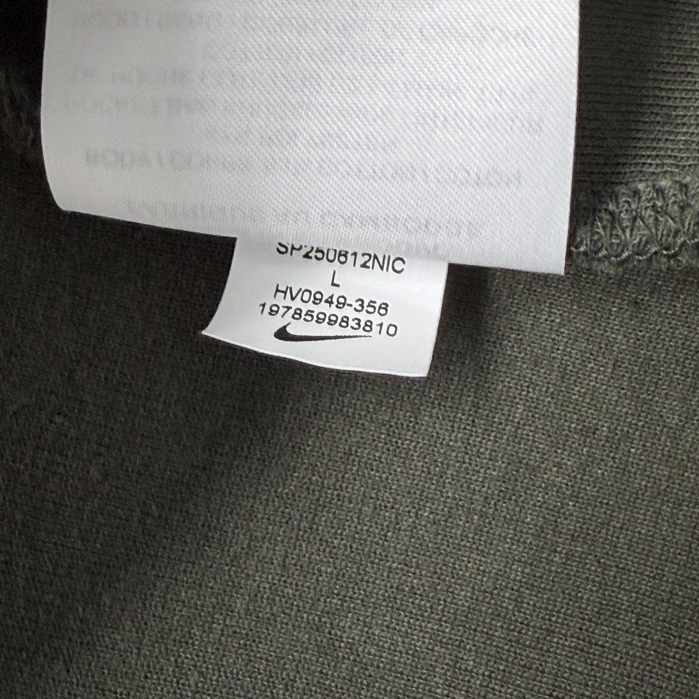 Nike‎ Tech Fleece Windrunner Hoodie Jacket Mens L Green Full Zip HV0949-358 - Picture 5 of 8